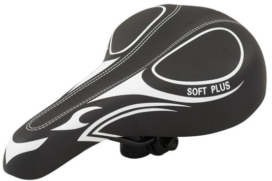 Dunlop fietszadel - racefiets mountainbikes - unisex - zwart