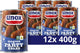 Unox knakworst - magere party knaks - 12 x 400 g - voordeelverpakking