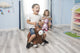 Didak play hopper paard - 57x23x47 cm