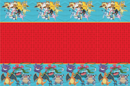 Globos pokémon tafelkleed 120 x 180cm, per stuk