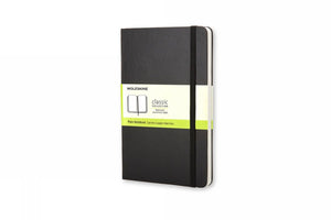 Moleskine notitieboek blanco harde kaft zwart