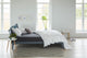 Beddinghouse - jersey - split-topper - hoeslaken - 140x220 cm - antraciet
