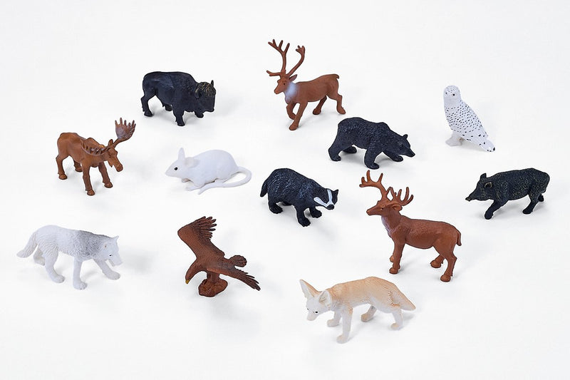 Afbeelding laden in galerijviewer, Mojo wildlife mini bosdieren speelset, 12dlg. - 380054

