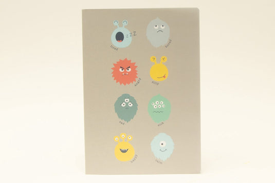 Ancor schrift b'log play me monsters a5 lijn 48 vel 90 grams pp cover - an-128093
