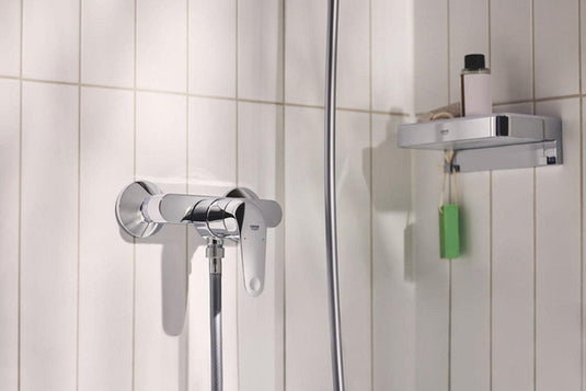 Grohe europro douchemengkraan - met hendel - met s-koppelingen - chroom