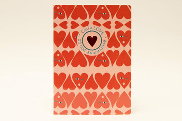Ancor schrift b'log hearts love a5 ruit 5mm 48 vel 90 grams