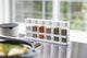 Yamazaki 6 kruidenpotjes met standaard - tower - wit