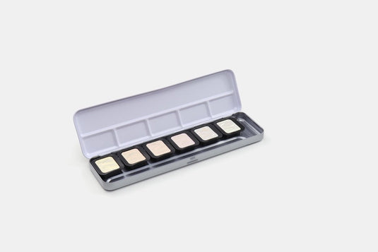 Finetec ® iriserende aquarelverf set pixie dust | 6 kleuren