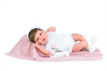 Marina pau marina - pau pop newborn ane snow princess 45cm - speelgoedpop.