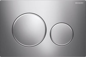 Geberit sigma 20 bedieningspaneel - chroom