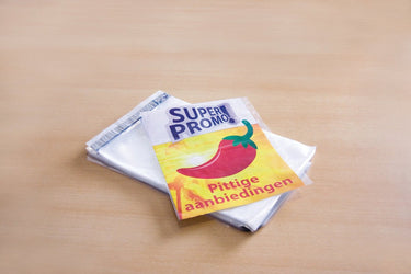Raadhuis mail-envelop - 235x310mm - transparant - met plakstrip - 1000 stuks