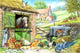 House of puzzles legpuzzel xxl down on the farm 250 stukjes dieren.