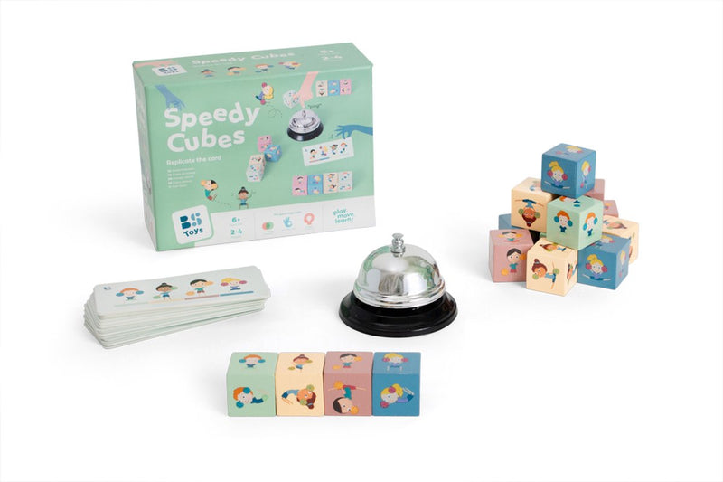 Afbeelding laden in galerijviewer, Bs toys speedy cubes kinderspel

