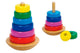 Goki stapeltoren h12cm, 8-delig, in hout, 2+