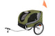 Flamingo fietskar tybalt – groen, 76 × 57 × 65,5 cm | geschikt voor fiets e-bike