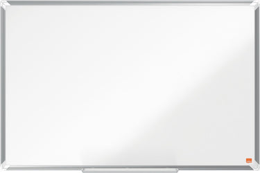 Nobo premium plus magnetisch whiteboard emaille - met pennengoot - inclusief whiteboard marker - 900x600mm