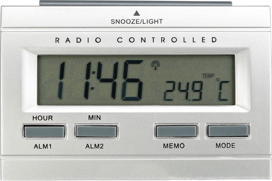 Nextime radio gestuurde wekker - datum en temperatuur weergave - technoline wt 87