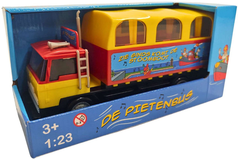 Cargue la imagen en el visor de la galería, Volare sinterklaas en pietenbus met toetergeluid
