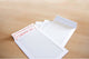 Raadhuis bordrug envelop - 220x312mm - ea4 - wit - met plakstrip - 100 stuks