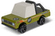 Candylab toys candycar toons - sand kat pickup - houten voertuig - 3+