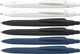 Schneider schrijfwaren schneider balpen - reco - 6 stuks assorti - blauwe engel - gerecycled - penpunt m - schrijfkleur blauw - s-131886