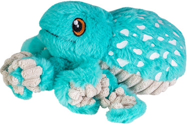 Tactic save the sea octopus frans – duurzame knuffel 20x10x7 cm – gemaakt van 4-7 gerecyclede pet flessen – inclusief adoptiecertificaat – educatief speelgoed vanaf 0 jaar – ecologisch pluche – 100% recyclebaar – bescherm de zee – met gratis app