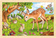 Goki houten legpuzzel hert, 24st.