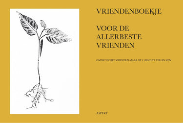 Merkloos sans marque vriendenboekje voor de allerbeste vrienden
