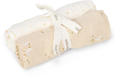 Little dutch swaddle - beige - newborn naturals - little goose