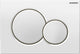 Geberit sigma 01 bedieningspaneel - wit