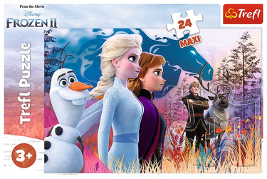 Trefl puzzel d2:d120 frozen 2 maxi: 24 stukjes