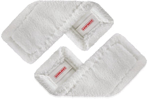 Leifheit superduster floor xl overtrek - microvezel - 42 cm - set van 2 vervangingsdoeken