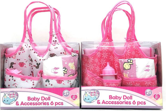Braet verzorgingstas met accessoires.