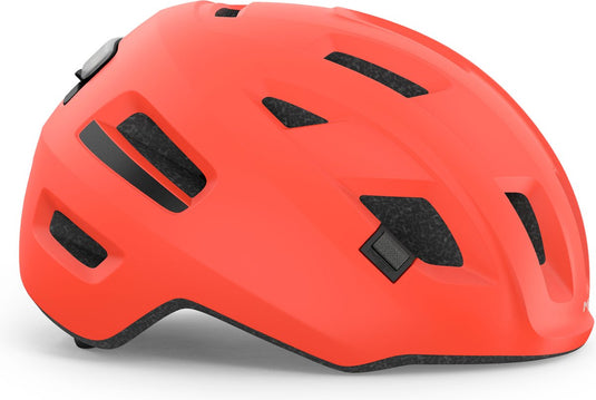 Met e-mob fietshelm mannen vrouwen - fietshelm e bike volwassenen - maat m (56-58cm) - nta8776 - coral