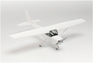 Herpa 013789-002 h0 vliegtuig sportvliegtuig, propeller zilver