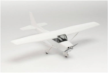 Herpa 013789-002 h0 vliegtuig sportvliegtuig, propeller zilver