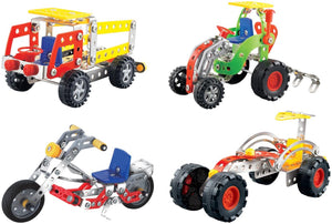 Eddy toys metalenbouwpakketten 145st