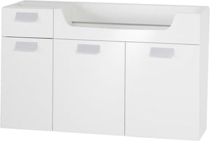 Differnz onderkast 100x60x33cm met softclose mdf wit