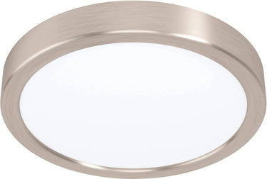 Eglo fueva 5 opbouwlamp - led - ø 21 cm - grijs - dimbaar