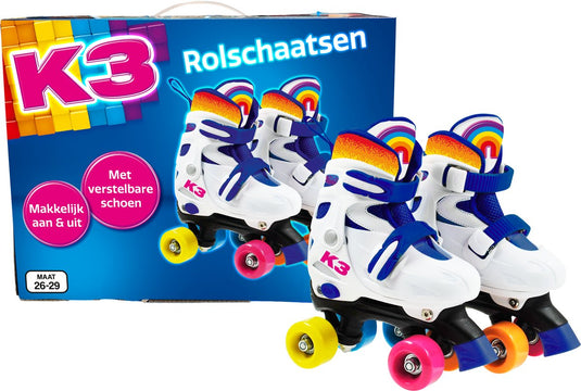 Studio 100 k3 rolschaatsen - maat 26-29