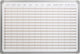 Desq ® jaarplanner | magnetisch | aluminium frame | 60 x 90 cm