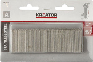 Kreator krt305140 nagels – type a – 40 mm – 1500 st