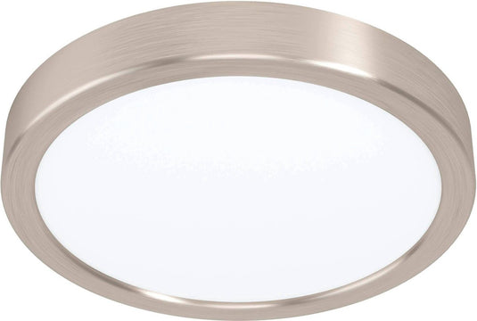 Eglo fueva 5 opbouwlamp - led - ø 21 cm - grijs - dimbaar