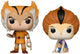 Funko thundercats pop! vinyl figuur 2-pack wilykat wilykit 9 cm mini-figuur
