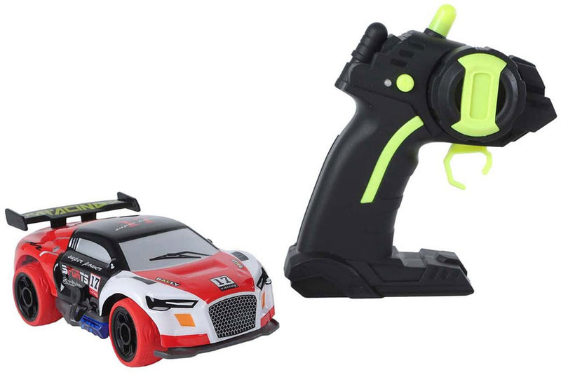 Afbeelding laden in galerijviewer, Van manen veenendaal bv roadstar rc bestuurbare rally auto met licht 2.4ghz rood, 13cm
