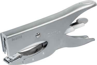 Leitz kantoor niettang - achterlaadmodel - 40 vel - zilver