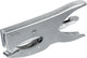 Leitz kantoor niettang - achterlaadmodel - 40 vel - zilver