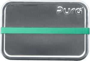 Pura lunchbox - small - inclusief silicone band - rvs - plasticvrij