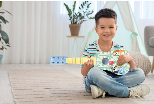 Lexibook mijn eerste houten gitaar bluey – 21 53 cm