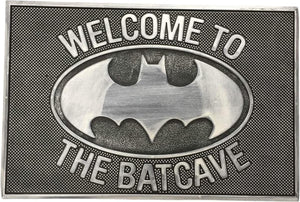 Batman enter the batcave unisex deurmat - zwart grijs - standard